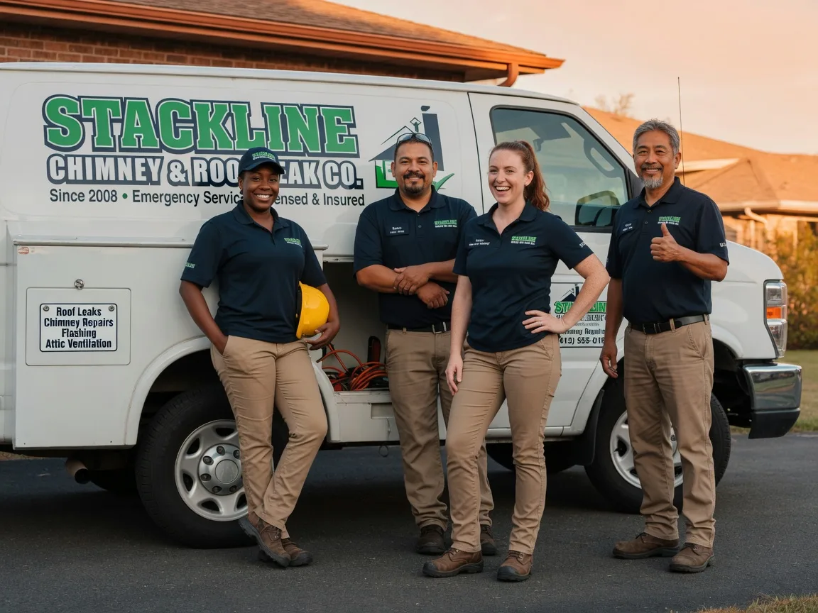 Chimney flashing repair company in Newport, VA